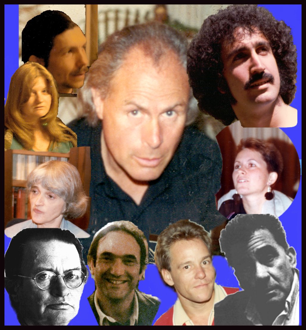 Montage of authors and artists